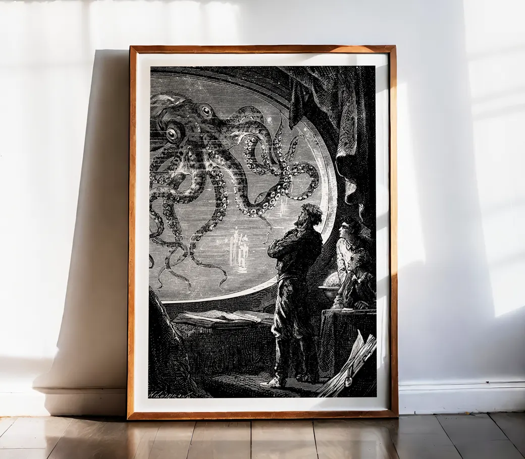 Affiche – Jules Verne : Vingt Mille Lieues sous les Mers (1869) – Image 2