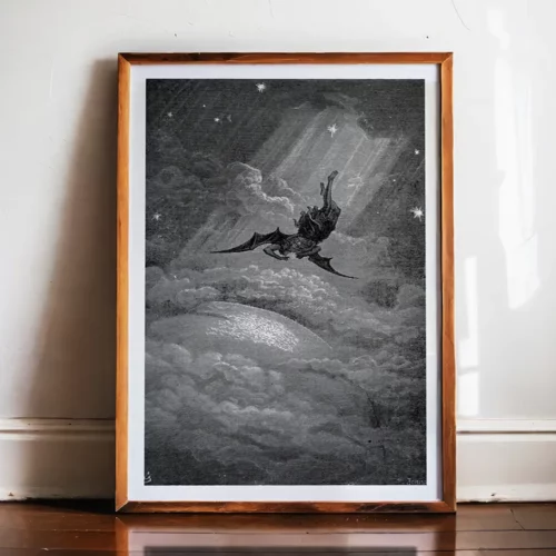 Affiche – La Chute de Satan (Gustave Doré, 1866)