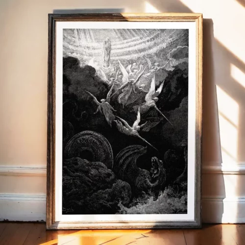 Affiche – La Vierge Couronnée (Gustave Doré, 1866)