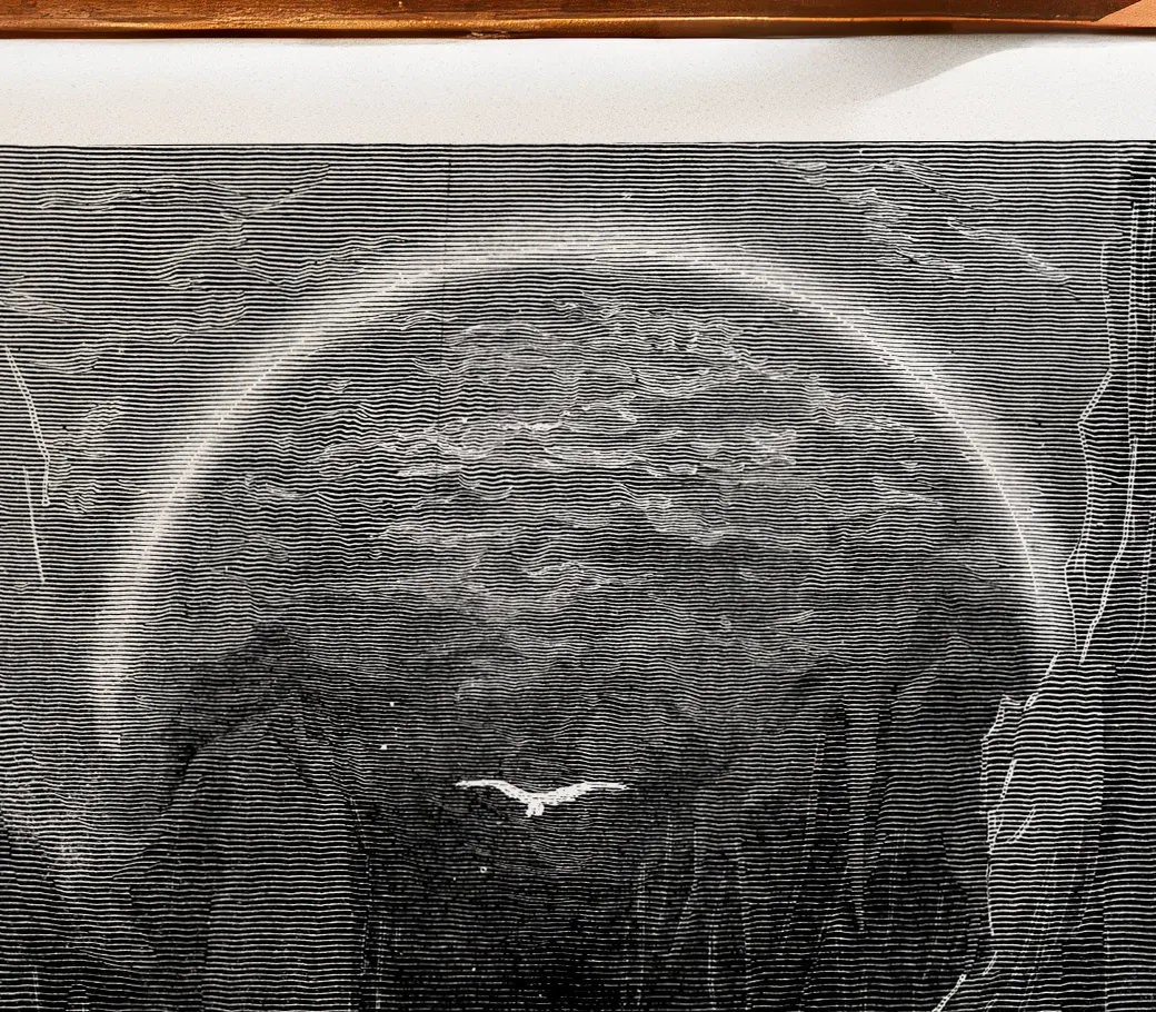 Affiche – The Rime of the Ancient Mariner : L’apparition de l’Albatros (Gustave Doré, 1876) – Image 4